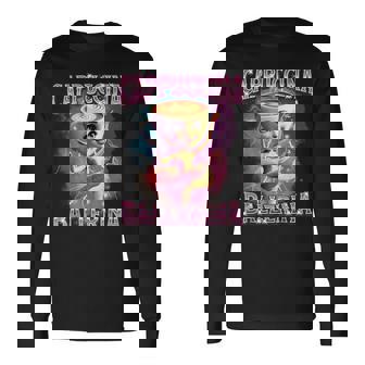 バレリーナ カプチーナ Ai ジェネラーレ カラッテレ イタリアーノ ブレイン ロート 長袖Tシャツ - Kawaiitshirt