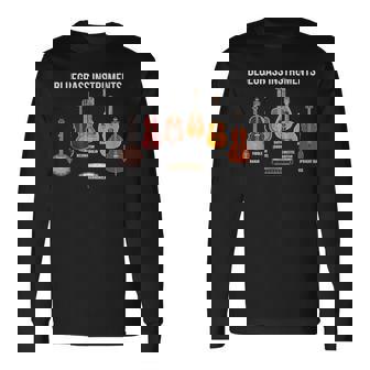 バンジョー ブルーグラス 楽器 ヴィンテージ 音楽 ファン バンジョー奏者 長袖Tシャツ - Kawaiitshirt