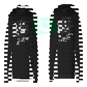 パキスタンの旗パキスタン 長袖tシャツ 長袖Tシャツ - Kawaiitshirt