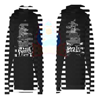 パパリラ 父娘ゴリラ 長袖tシャツ 長袖Tシャツ - Kawaiitshirt