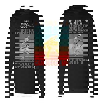 ヒョウモントカゲモドキは私を判断できる トカゲ 爬虫類 ヒョウモントカゲモドキ 長袖Tシャツ - Kawaiitshirt