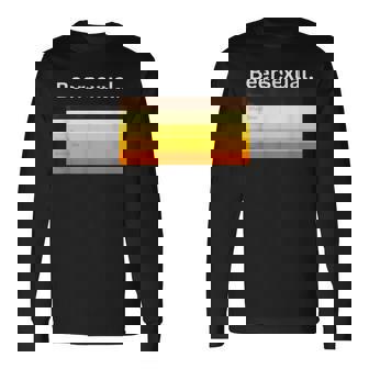 ビアセクシャル、面白いビアトリンカー 長袖Tシャツ - Kawaiitshirt