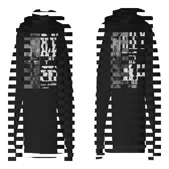 ビリー・ザ・キッド 1859-1881ウィリアム・H・ボニー、ヘンリー・マッカーティ 長袖Tシャツ - Kawaiitshirt