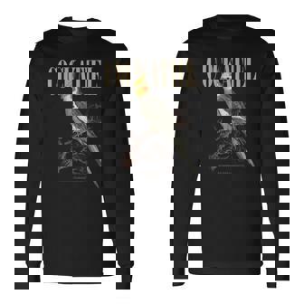 ビンテージ オカメインコ バードウォッチング アート 自然 愛 鳥 長袖tシャツ 長袖Tシャツ - Kawaiitshirt