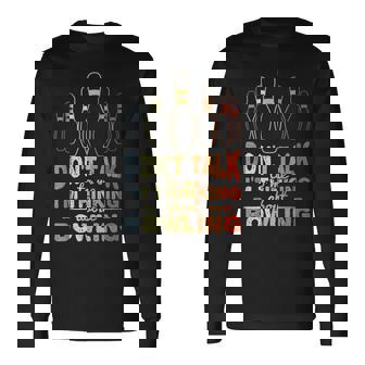 ビンテージボウリングジョークボウリングスポーツ 長袖Tシャツ - Kawaiitshirt