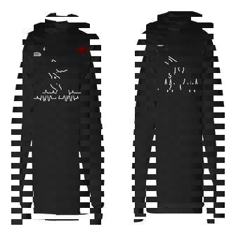 ビートパルス クレイ 射撃 ラブ トラップ 撮影 クレイ 長袖Tシャツ - Kawaiitshirt