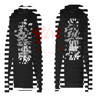 ピアノ ピアノ ジャズ キーボード 作曲家 ピアノプレーヤー 長袖Tシャツ - Kawaiitshirt