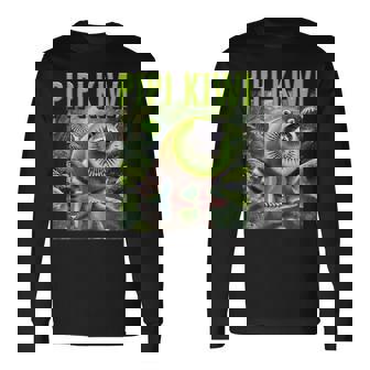 ピピ キウイ アライグマ Ai モンスター イタリアン ブレイン ロット ボーイ ミーム ジョーク 長袖Tシャツ - Kawaiitshirt