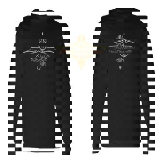 ピンストライプで涼しく。 長袖Tシャツ - Kawaiitshirt