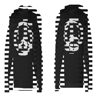 ピースサイン ピースサイン ピースサイン Peace 長袖Tシャツ - Kawaiitshirt