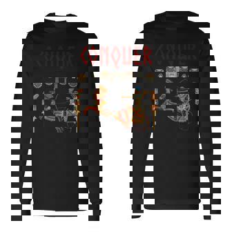 ファラオを克服 ラムセス2世 古代エジプトの王道 長袖tシャツ 長袖Tシャツ - Kawaiitshirt