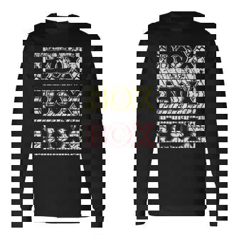 ファン用カータイヤ ボックスボックス 長袖Tシャツ - Kawaiitshirt