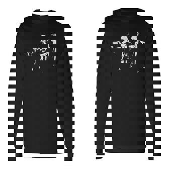 フィロソフィクション ニーチェ＆マルクス 哲学者映画パロディ 長袖Tシャツ - Kawaiitshirt