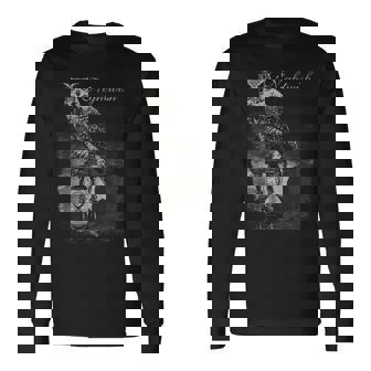 フクロウガラス 長袖Tシャツ - Kawaiitshirt