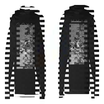 フランシスコ・ゴヤ 理性の眠りが怪物を生む 長袖Tシャツ - Kawaiitshirt