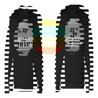 フーターズを救え 長袖Tシャツ - Kawaiitshirt