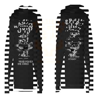 ブラジリアン柔術 イーグル 長袖tシャツ 長袖Tシャツ - Kawaiitshirt