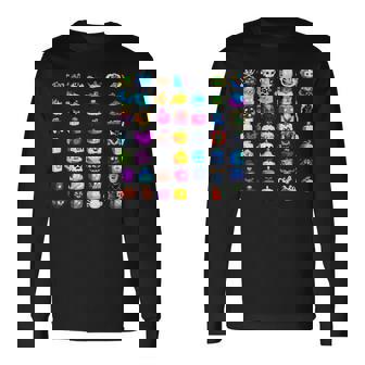 ブロックスフルーツオールフルーツ 長袖Tシャツ - Kawaiitshirt