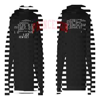 プリンストン ニュージャージー カレッジ大学スタイル 長袖Tシャツ - Kawaiitshirt