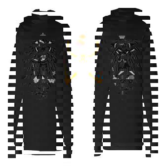 プロイセン国旗 イーグル 紋章 長袖Tシャツ - Kawaiitshirt