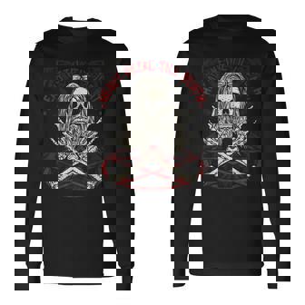 ヘビーメタル ロック・メタルヘッド 長袖Tシャツ - Kawaiitshirt