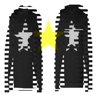 ベトナム国旗 ベトナム国旗 ベトナム国旗 赤と黄色の星 長袖Tシャツ - Kawaiitshirt