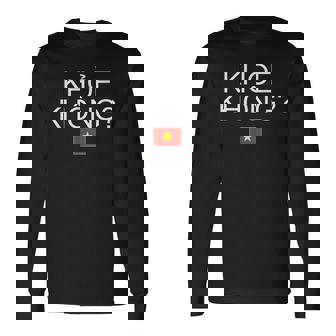 ベトナム語で元気ですか ベトナム 長袖Tシャツ - Kawaiitshirt