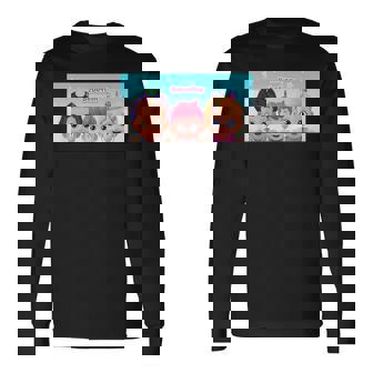 ベベフィクンででししし・良し・キッメンズ・ネガーマンズ 長袖Tシャツ - Kawaiitshirt