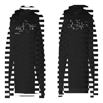 ペキニーズ ハートビート ペキニーズ 長袖Tシャツ - Kawaiitshirt