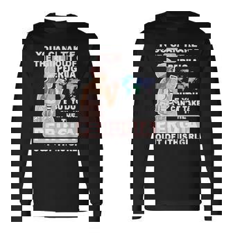 ペルージャシティのクールな少女 誇り高きペルージャガール 長袖Tシャツ - Kawaiitshirt