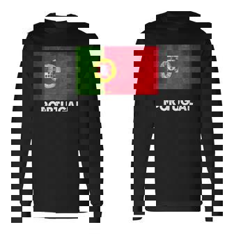 ポルトガル国旗tシャツ 長袖Tシャツ - Kawaiitshirt