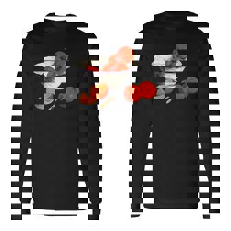 ポール・ゴーギャン 静物画 オレンジデザイン 長袖Tシャツ - Kawaiitshirt