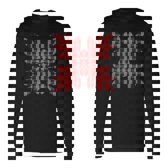 マルーン パラカ ウルー 長袖Tシャツ - Kawaiitshirt