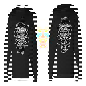 マンドリルモンキー 長袖tシャツ 長袖Tシャツ - Kawaiitshirt