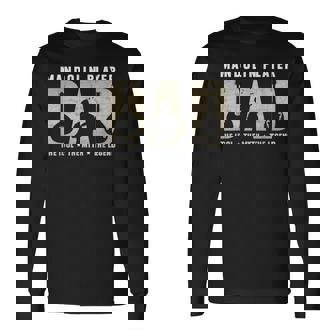 マンドリン奏者 お父さん アイドル ブルーグラス 音楽 マンドリン奏者 長袖Tシャツ - Kawaiitshirt