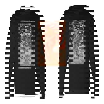 ミュシャの踊り 長袖Tシャツ - Kawaiitshirt