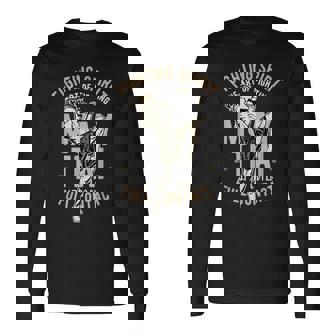 ムエタイ タイボクシング ファイティングスピリット 長袖Tシャツ - Kawaiitshirt