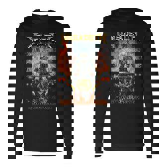 メガデス 新世界秩序 長袖tシャツ 長袖Tシャツ - Kawaiitshirt