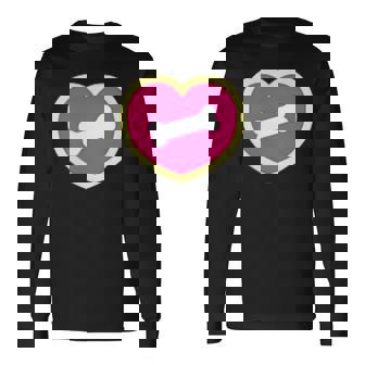 メルちゃんのペット いぬのポコちゃん バックプリント 長袖Tシャツ - Kawaiitshirt