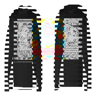 メンダコ Mendako《Ufo》【どうぶつフレンズ】水族館 ゆるくて かわいい 面白い 動物 キャラクター 長袖Tシャツ - Kawaiitshirt