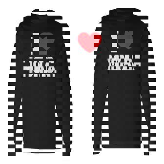 モナカ大好き 長袖Tシャツ - Kawaiitshirt