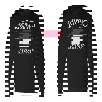 モナコの歴史 長袖Tシャツ - Kawaiitshirt