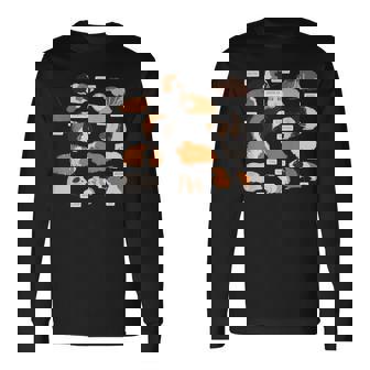 モルモット犬種シャツ 長袖Tシャツ - Kawaiitshirt