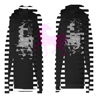 ユニコーン 解剖学 面白い ユニコーンの解剖学 長袖Tシャツ - Kawaiitshirt