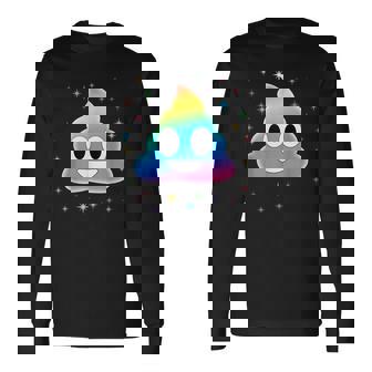 ユニコーンのうんち 長袖Tシャツ - Kawaiitshirt