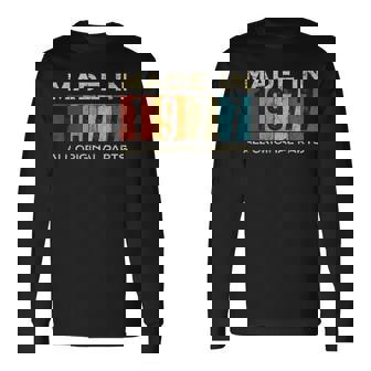 レトロ 1977 オールオリジナルパーツ ヴィンテージ 1977年製 メンズ レディース 長袖Tシャツ - Kawaiitshirt