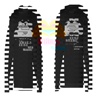 レトロ ビリングス モンタナ 長袖Tシャツ - Kawaiitshirt