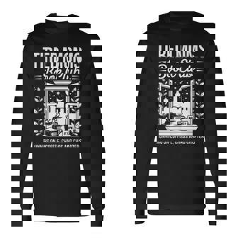 レトロ 疲れたママ ブッククラブ 本っぽい Booktrovert 長袖Tシャツ - Kawaiitshirt