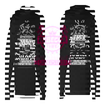 レベッカの名前 長袖Tシャツ - Kawaiitshirt