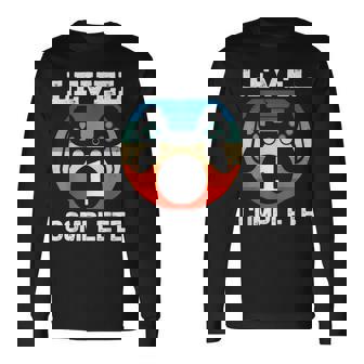 レベル1 結婚1周年記念ギフト 彼への完全ギフト 長袖Tシャツ - Kawaiitshirt